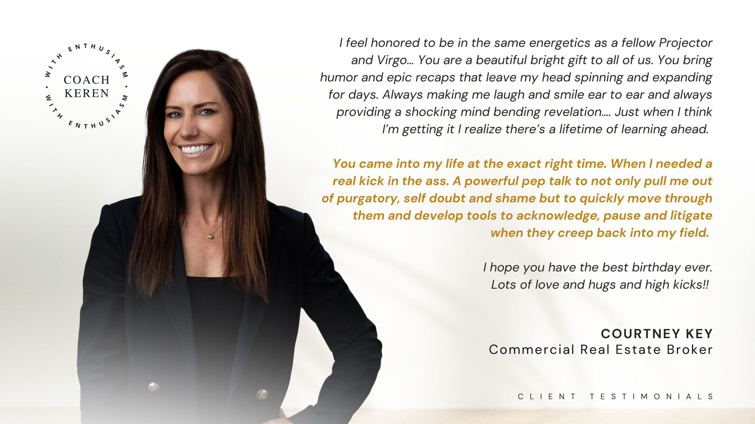 Courtney Key testimonial