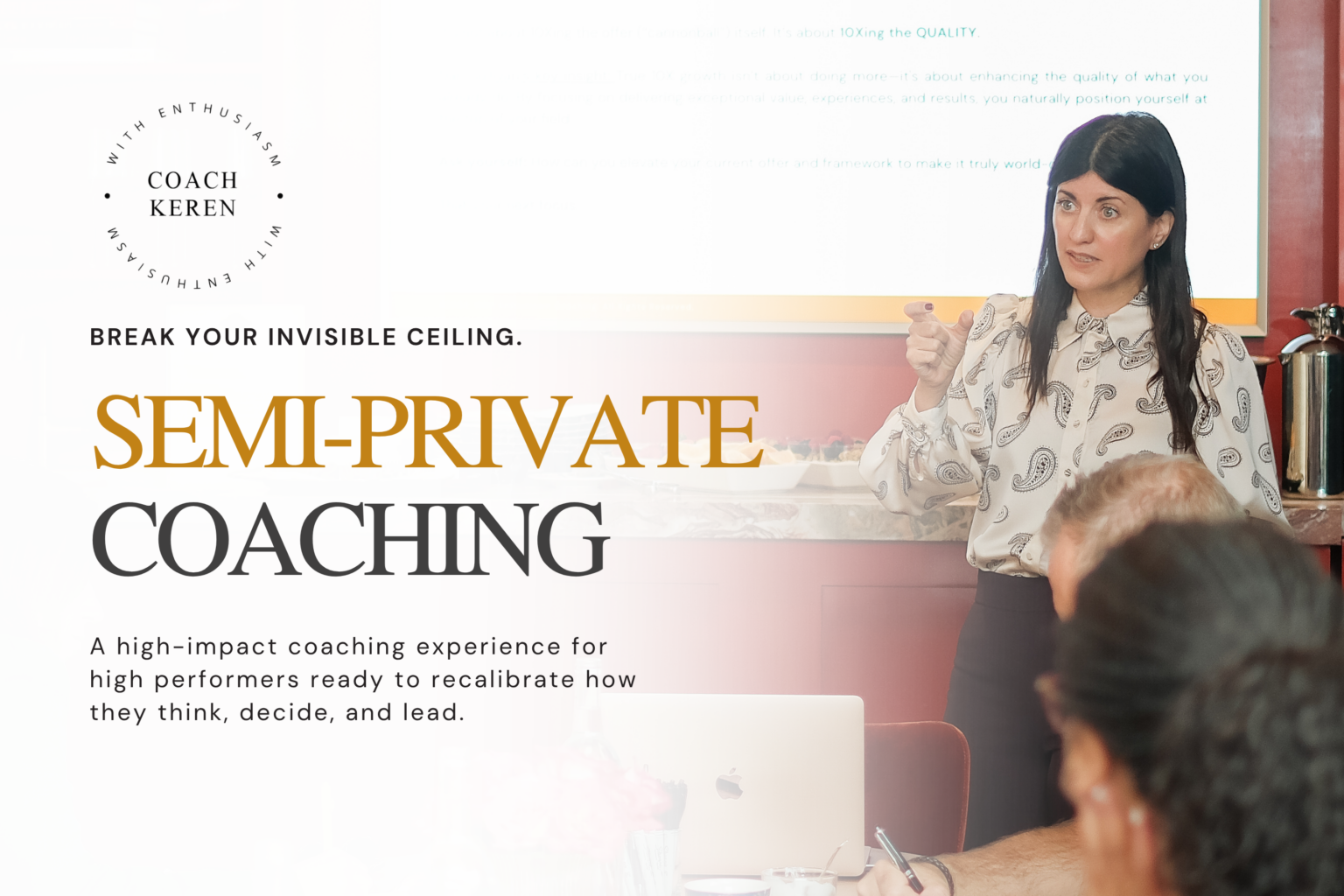 Semi-Private Coaching with Keren Eldad
